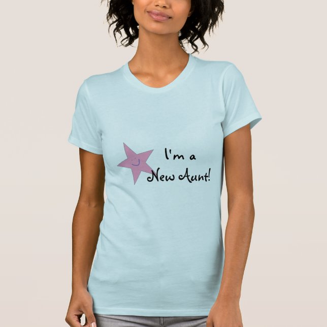 T-shirt Je suis nouvelle Shirt de tante Women's (Devant)