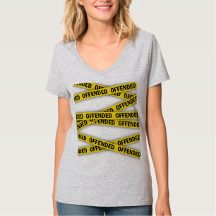 T-shirt Je suis offensé que la police ne croise pas