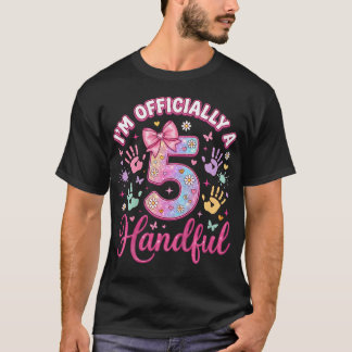 T-shirt JE Suis Officiellement Un Petit Paquet Cinq Nœud R