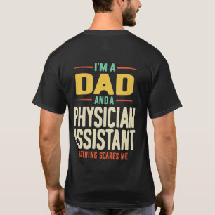 T-shirt Je suis papa et assistant médical