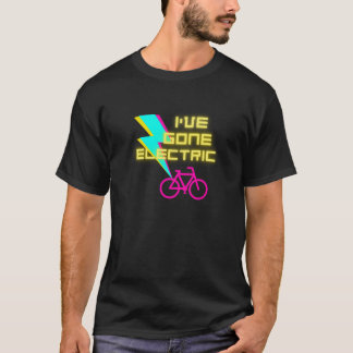 T-shirt Je suis parti électrique