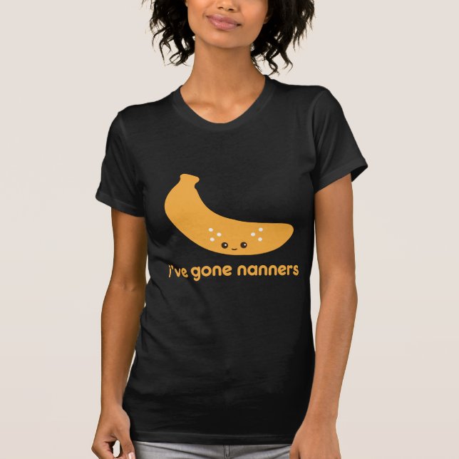 T-shirt Je suis parti Nanners (Devant)