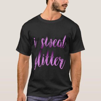 T-shirt Je Suis Parties scintillant Motivation Citations C