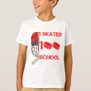T-shirt Je suis passé à travers 100 jours d'école Fan de h