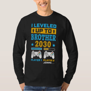 T-shirt Je suis passé au niveau Frère 2030  Grand Frère Ga