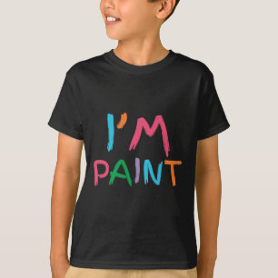 T-shirt Je suis Peinture, j'aime peindre avec les doigts,