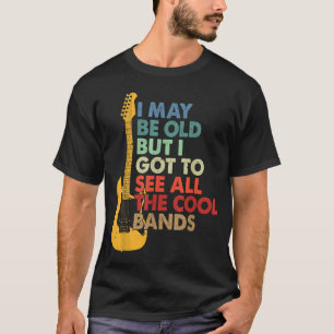 T-shirt Je suis peut-être une vieille chemise Amoureux de 