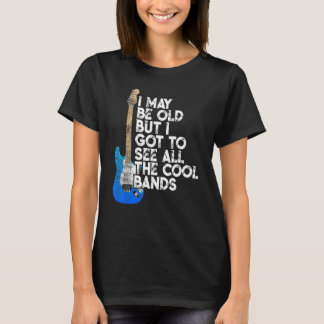 T-shirt Je Suis Peut-Être Vieille Mais Je Dois Voir Toutes