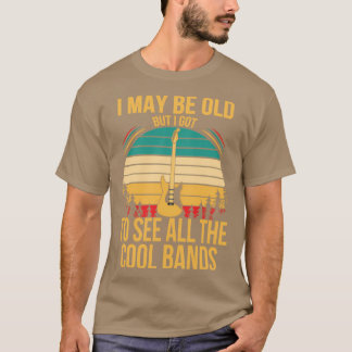 T-shirt Je suis peut-être vieux, mais j'ai vu tous les gro