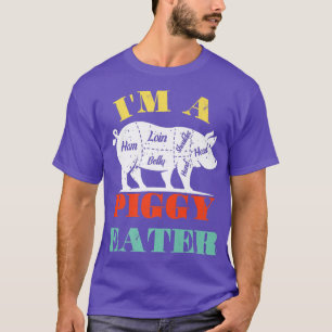 T-shirt Je suis Picky Piggy Eater P