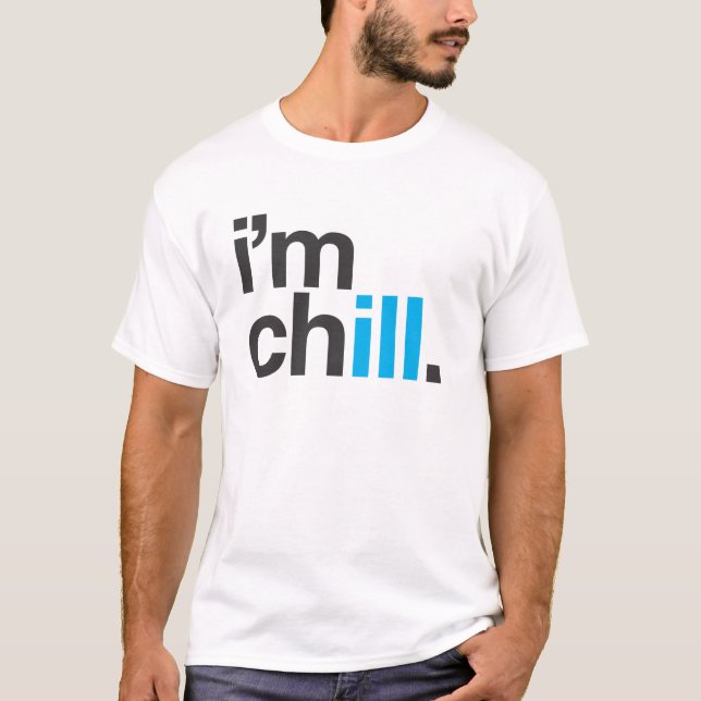 T-shirt Je suis pièce en t [malade] de ch (Devant)