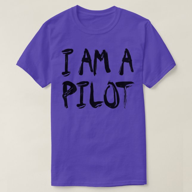 T-shirt Je Suis PiloteTShirt 1 (Design devant)