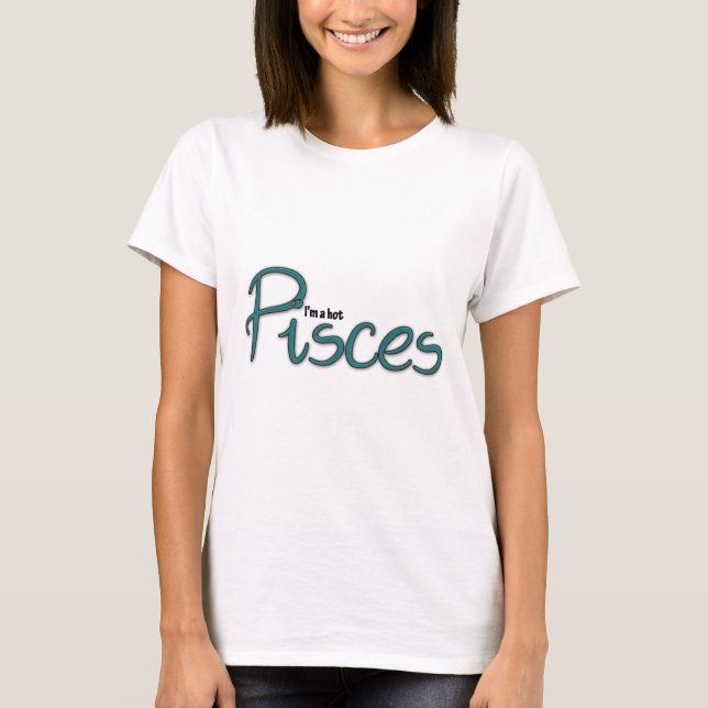 T-shirt Je suis Poissons chauds (Devant)