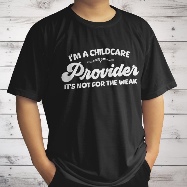 T-shirt Je suis prestataire de services de garde d'enfants (Créateur téléchargé)