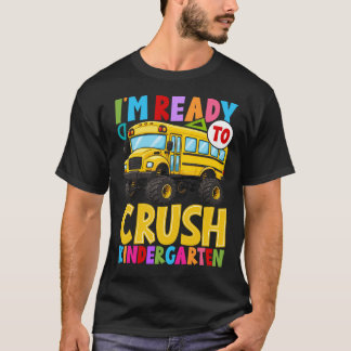 T-shirt Je suis prêt à déchirer la maternelle premier jour