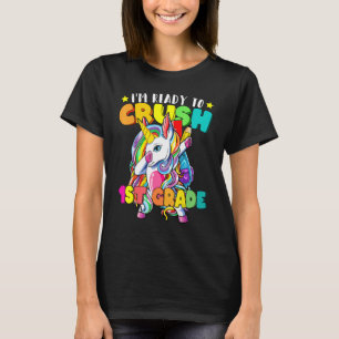T-shirt Je suis prêt à écraser 1ère année Bonne première j