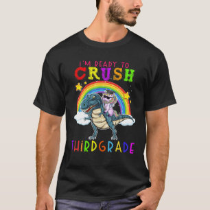 T-shirt Je suis prêt à écraser 3E Grade S Unicorn équitati
