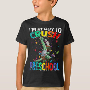 T-shirt Je suis prêt à écraser Brachiosaurus préscolaire