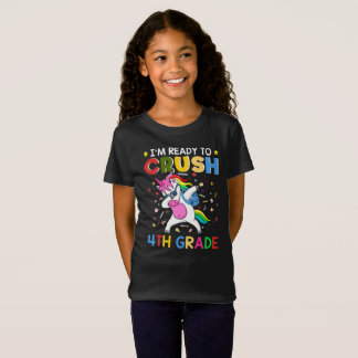 T-Shirt Je suis prêt à écraser la 4e année