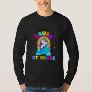 T-shirt Je suis prêt à écraser la licorne de 1ère année de