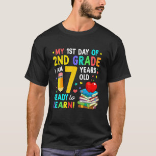 T-shirt Je suis prêt à écraser la licorne Narwhal de 2e an