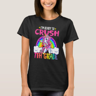 T-shirt Je suis prêt à écraser la magie de la licorne de 7