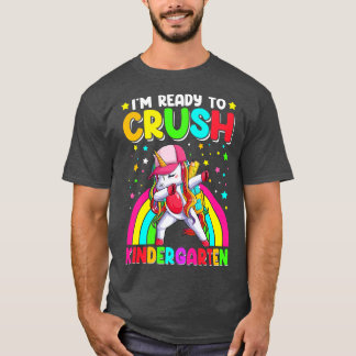 T-shirt Je Suis Prêt À Écraser La Maternelle