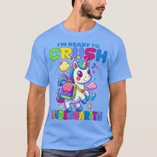 T-shirt Je suis prêt à écraser la maternelle