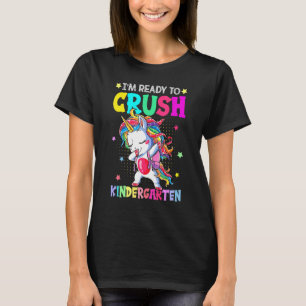 T-shirt Je suis prêt à écraser la maternelle, joyeux premi