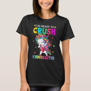 T-shirt Je suis prêt à écraser la maternelle Joyeux premie