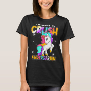 T-shirt Je Suis Prêt À Écraser La Maternelle Pour Revenir 