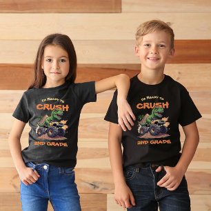 T-shirt Je suis prêt à écraser la rentrée scolaire de 2e a