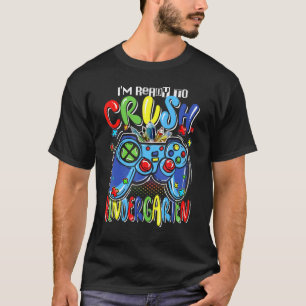 T-shirt Je suis prêt à écraser le gamer vidéo de maternell