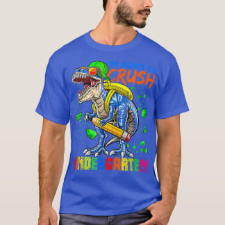 T-shirt Je Suis Prêt À Écraser Le Jardin D'Enfants Dinosau