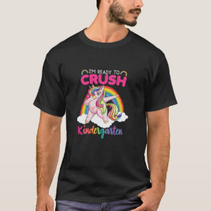 T-shirt Je suis prêt à écraser le jardin d'enfants du prem