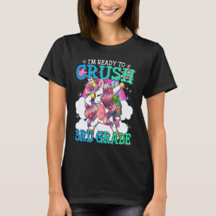 T-shirt Je suis prêt à écraser les enfants de 3e année mig