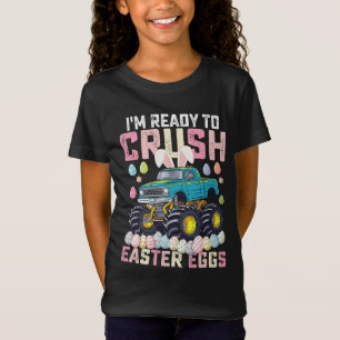 T-Shirt Je suis prêt à écraser les oeufs de Pâques Monster