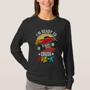 T-shirt Je suis prêt à écraser les vêtements de camion mon