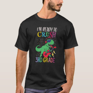 T-shirt Je suis prêt à écraser Rex Green Dino Holdin 3e an