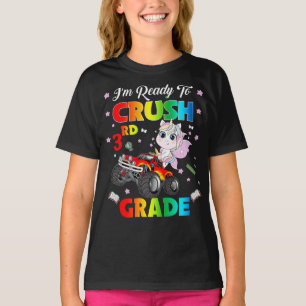 T-shirt Je Suis Prêt À Écraser Un Camion Monster De 3E Ann