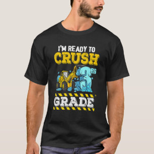 T-shirt Je suis prêt à écraser un véhicule de construction