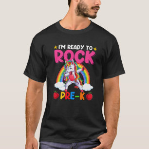 T-shirt Je suis prêt à faire revenir la licorne pré-K à l'