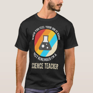 T-shirt Je suis professeur de sciences