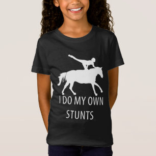 T-Shirt Je Suis Propre Stunts Vaulting Horseriing