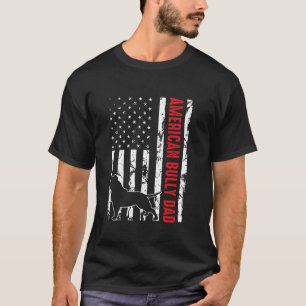 T-shirt Je suis propriétaire d'un chien de père de taureau