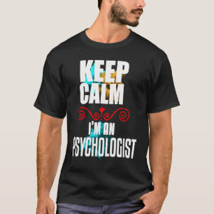 T-shirt Je suis psychologue Profession travailleuse de car