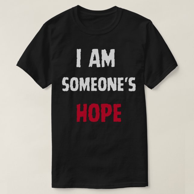 T-shirt Je Suis Quelqu'Un Espère (Design devant)