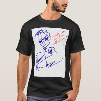 T-shirt Je suis qui je suis qui je suis bien qui suis-je?