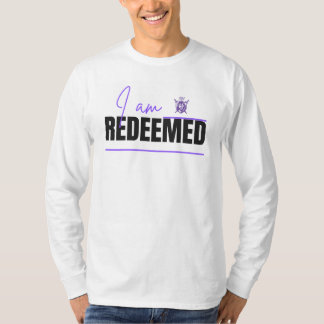 T-shirt Je Suis Rachetée Chrétien Jésus Chemise Longue Man