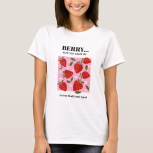 T-shirt Je suis ravie que vous m'ayez choisie comme votre 